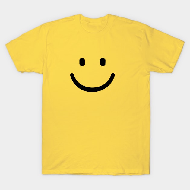 Smiley face t shirt hot sale